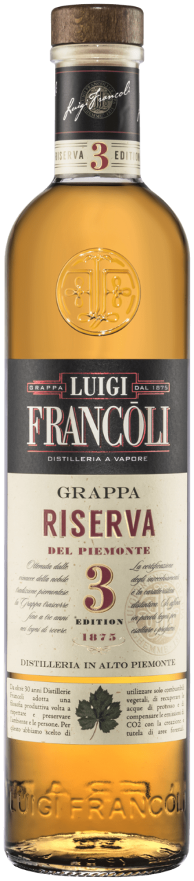 Luigi Francoli Grappa Riserva 3 Edition