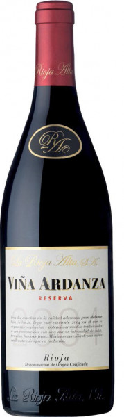 2012 La Rioja Alta Vina Ardanza Reserva Rioja D.O.C.