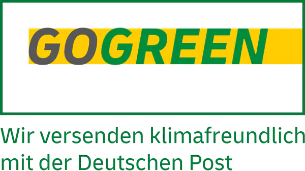 Wir versenden klimafreundlich mit der Deutschen Post