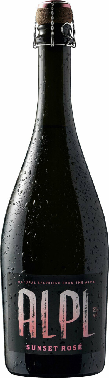 Alpl Sunset Rosé Apfelcider Italian Natural Sparkling