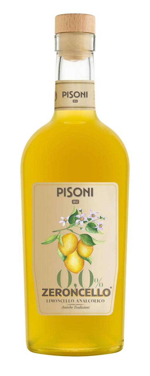 Cantina Distilleria Pisoni Zeroncello Limoncello Analcolico alkoholfrei
