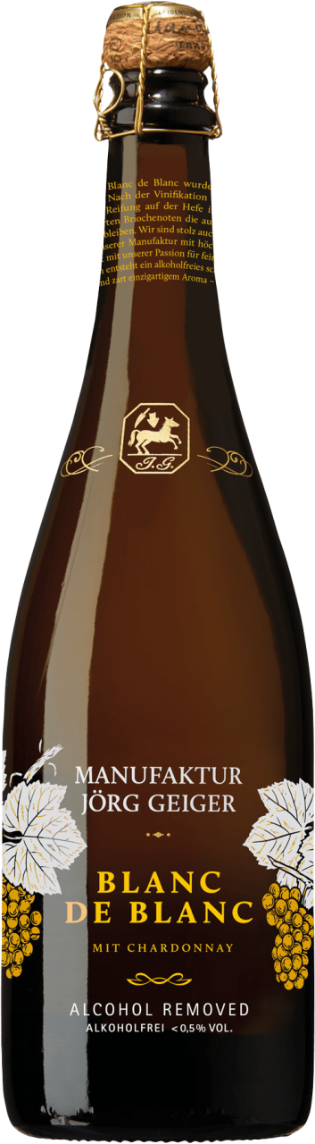 Manufaktur Jörg Geiger Blanc de Blanc Secco alkoholfrei