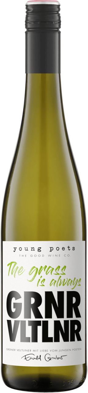 Young Poets The grass is always Grüner Veltliner trocken