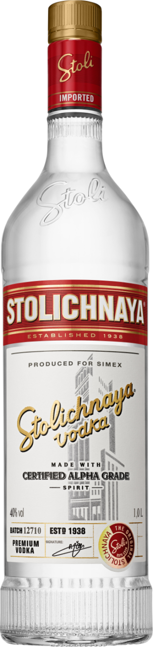 Stolichnaya Vodka 1 Liter