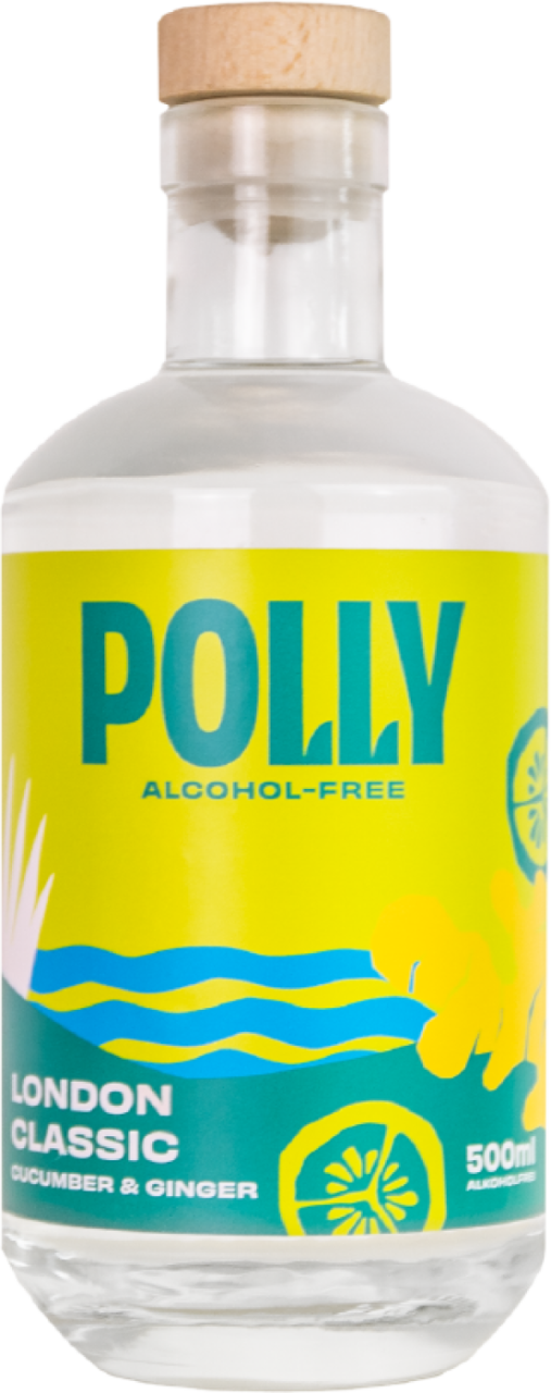 Polly London Classic Cucumber & Ginger Alkoholfrei