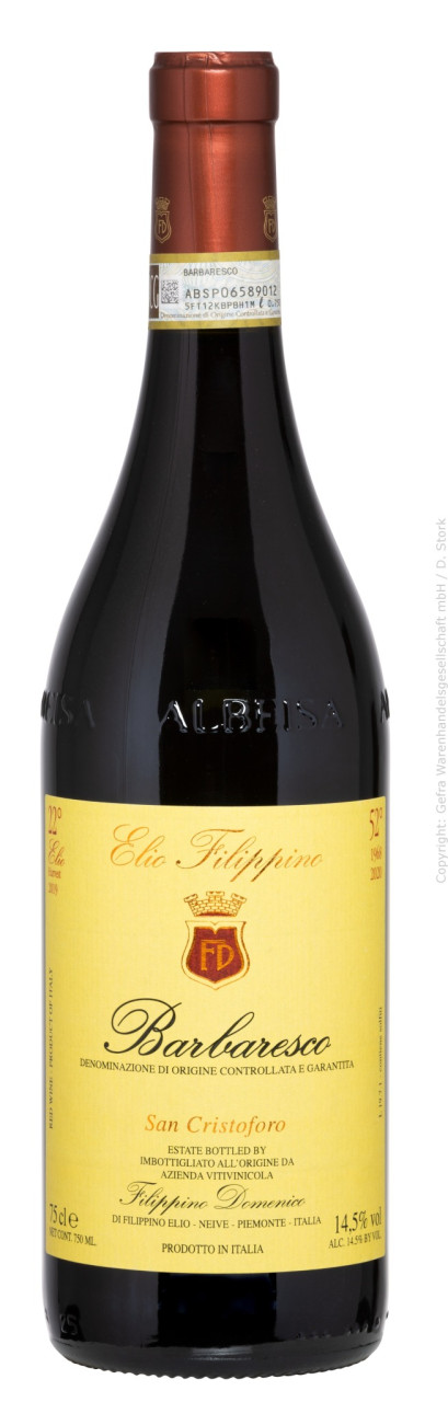 Elio Filippino Barbaresco San Cristoforo