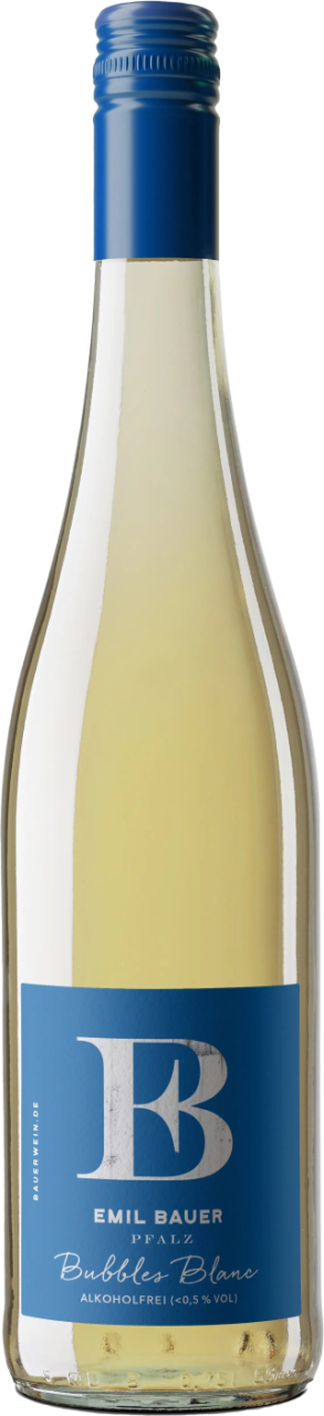 Emil Bauer Bubbles Blanc Alkoholfrei