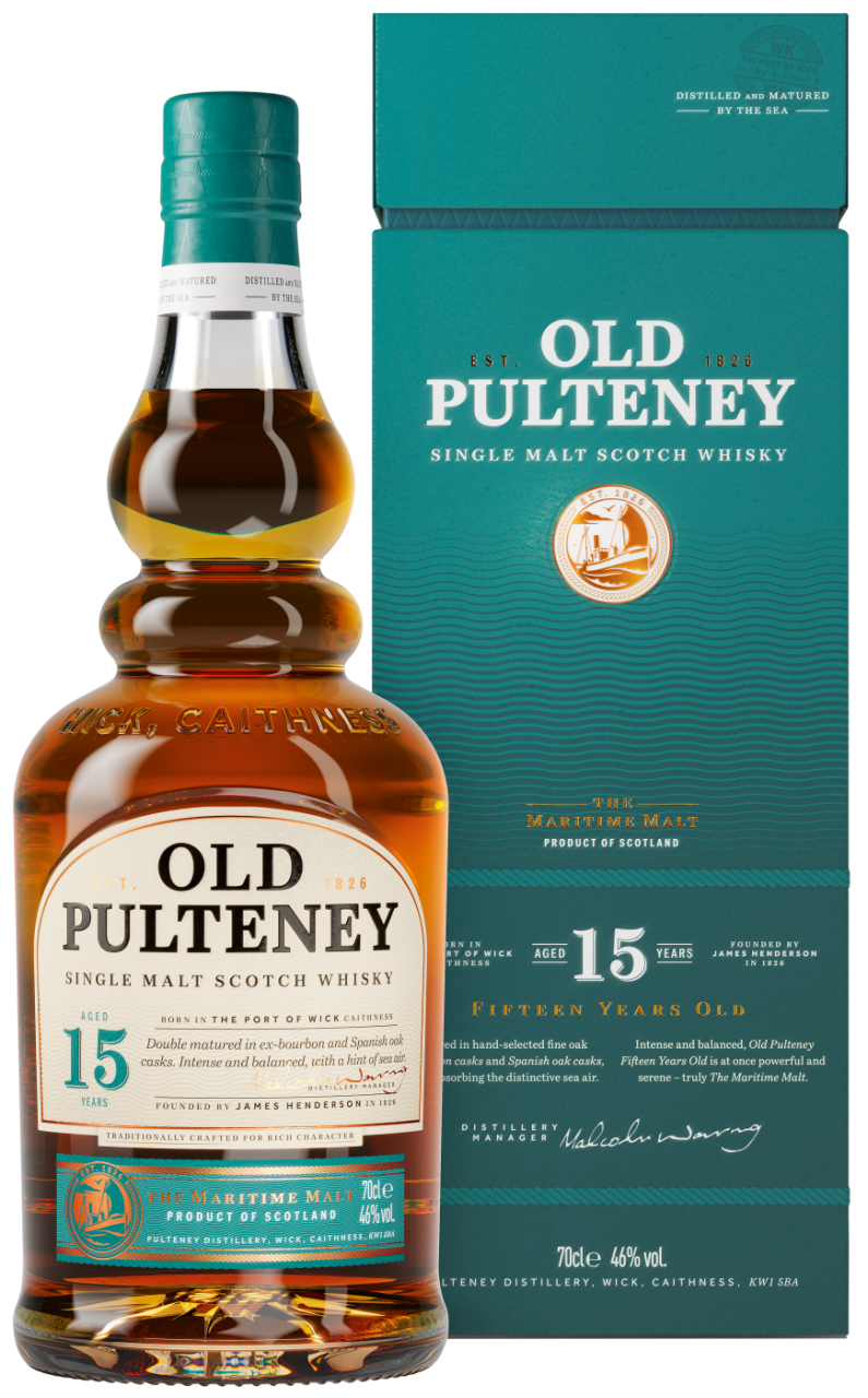 Old Pulteney 15 Years Old Single Malt Scotch Whisky