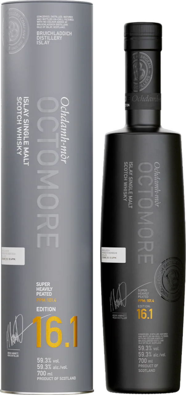 Bruichladdich Distillery Octomore 16.1 Islay Single Malt Scotch Whisky