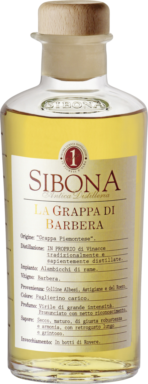 Sibona Grappa di Barbera