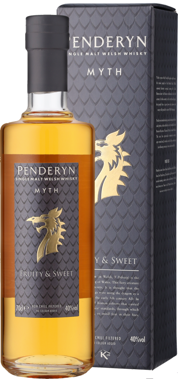 Penderyn Dragon Range Myth Single Malt Welsh Whisky