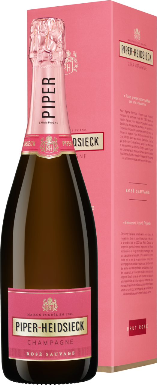 Piper-Heidsieck Champagner Brut Rosé Sauvage