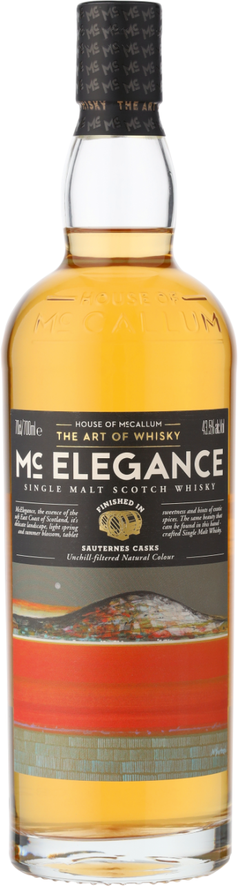 House of McCallum McElegance Sauternes Finish Single Malt Scotch Whisky