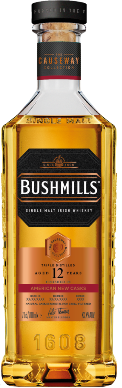 Bushmills Causeway Collection New American Oak 12 Years