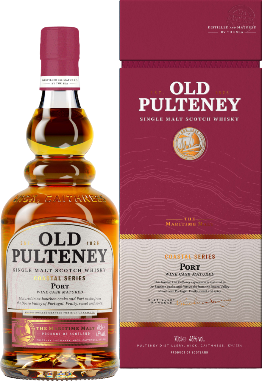 Old Pulteney Coastal Series Port Cask Single Malt Scotch Whisky