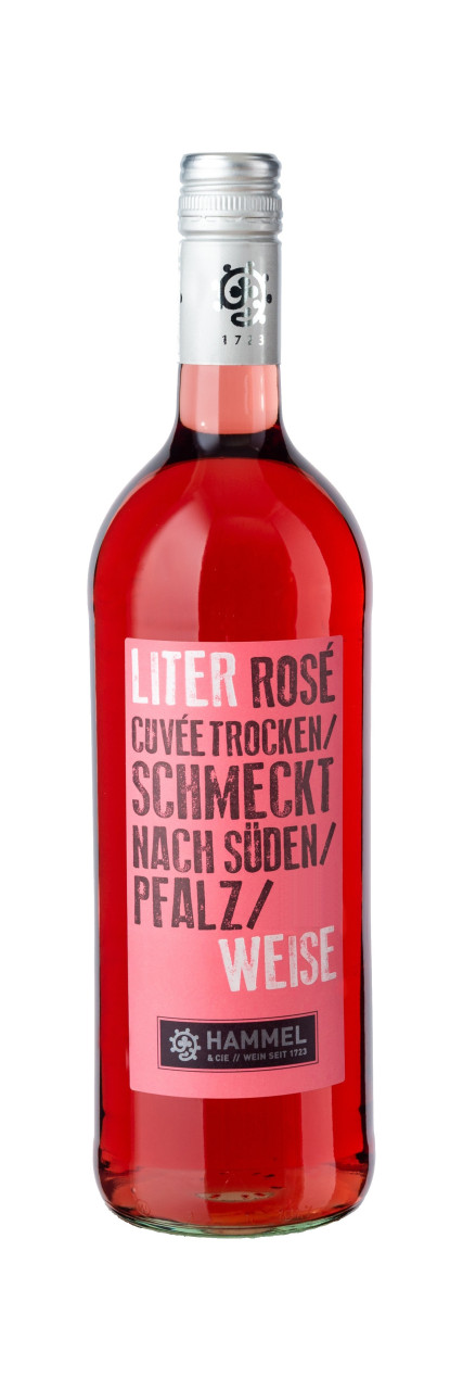 Hammel Literweise Cuvée Rosé trocken 1 Liter