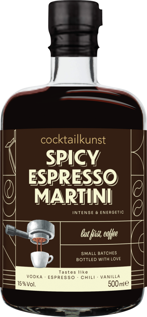 Cocktailkunst Spicy Espresso Martini