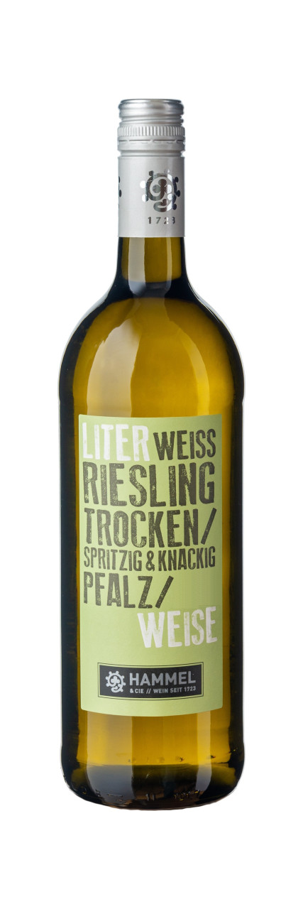 Hammel Literweise Riesling trocken 1 Liter