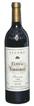 2015 Clos de Torribas Reserva Bodegas Pinord