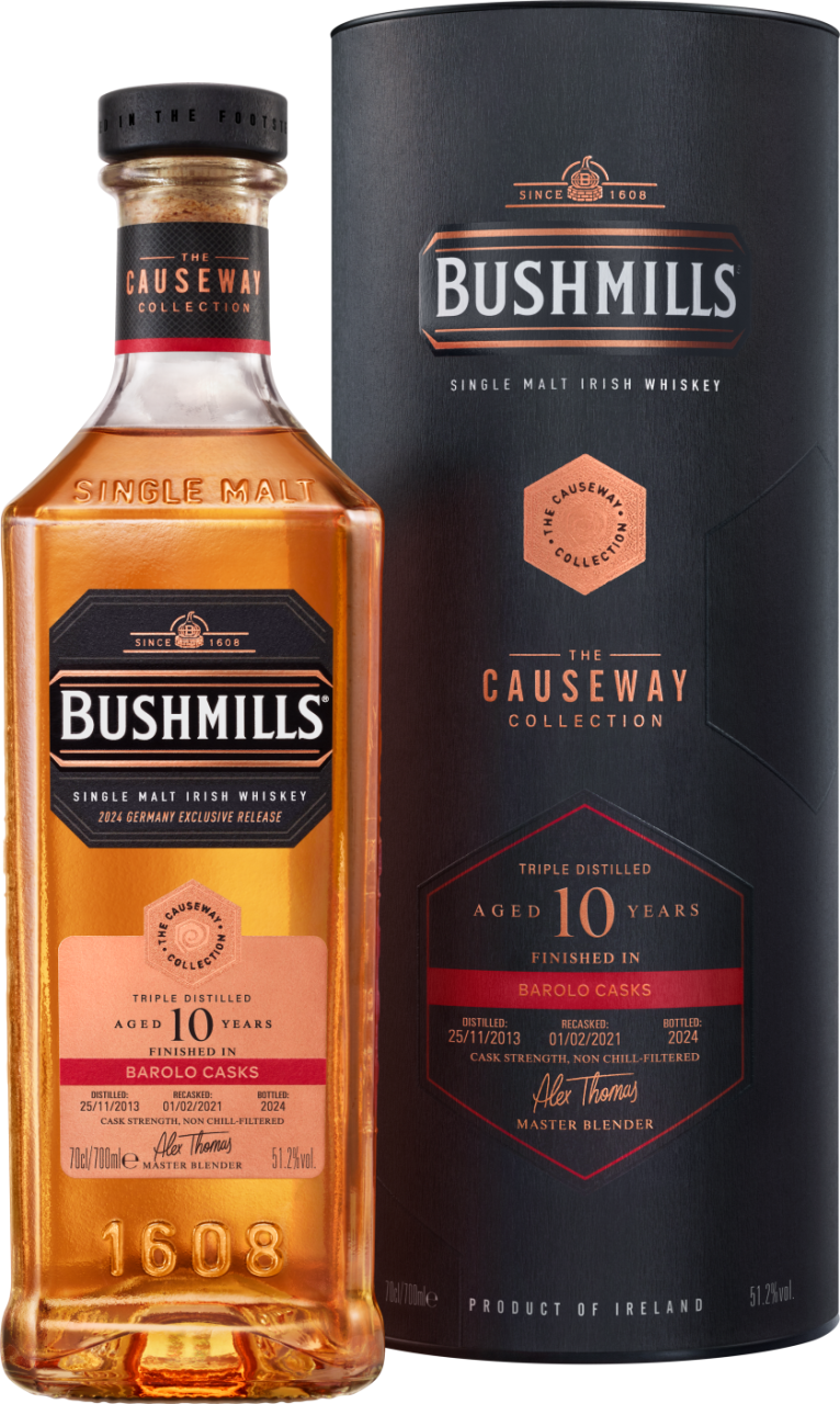 Bushmills Causeway Collection Barolo Cask 10 Years