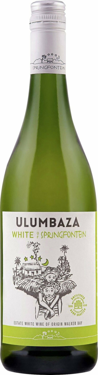 Ulumbaza White of Springfontein Estate Wine of Origin Walker Bay