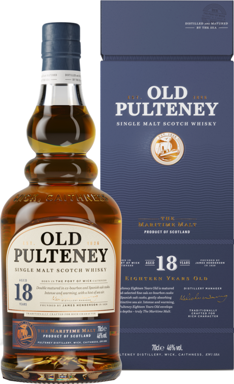 Old Pulteney 18 Years Old Single Malt Scotch Whisky