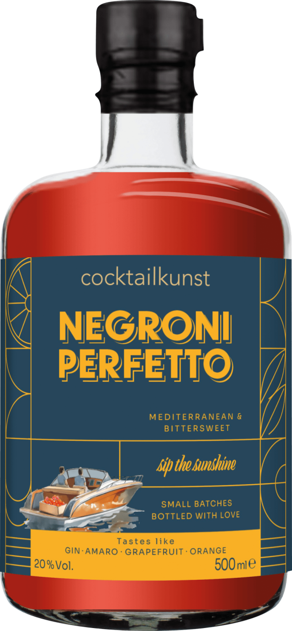 Cocktailkunst Negroni Perfetto