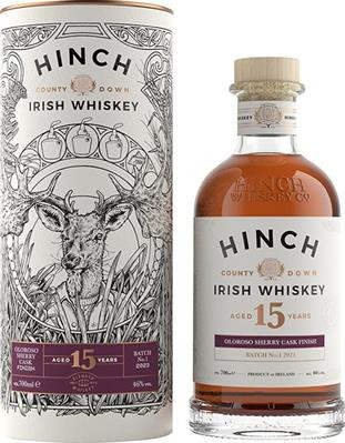 Hinch Distillery Ltd Hinch 15Y old Oloroso Sherry Cask Finish 46%vol