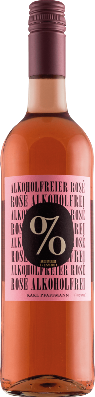 Karl Pfaffmann Rose Alkoholfrei