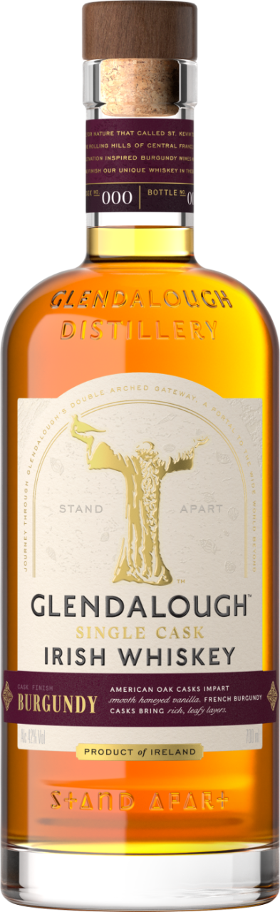 Glendalough Grand Cru Burgundy Single Cask Irish Whiskey