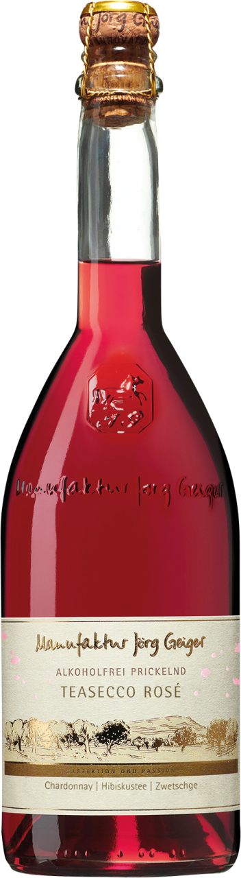 Manufaktur Jörg Geiger Teasecco Rose alkoholfrei