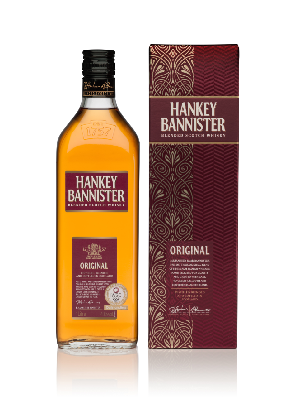 Hankey Bannister Scotch Whisky 1 Liter