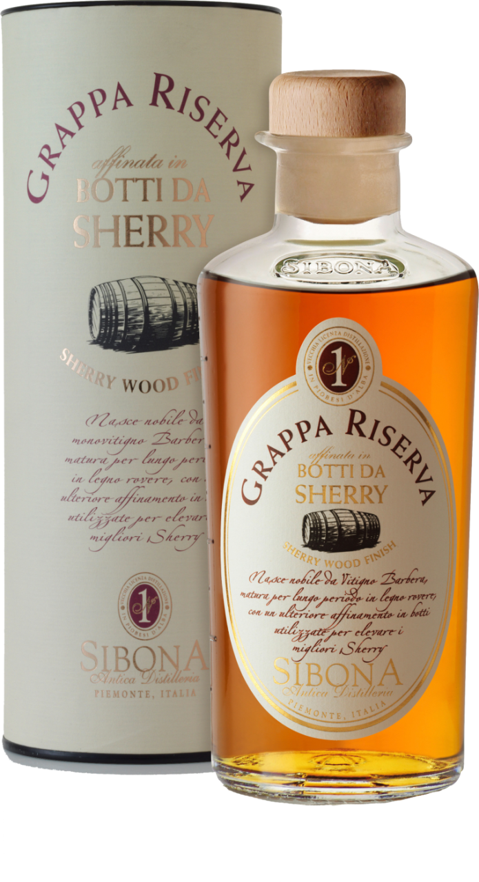 Sibona Grappa Riserva Botti da Sherry