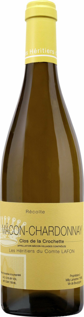 Les Héritiers du Comte Lafon Mâcon Chardonnay Clos de la Crochette