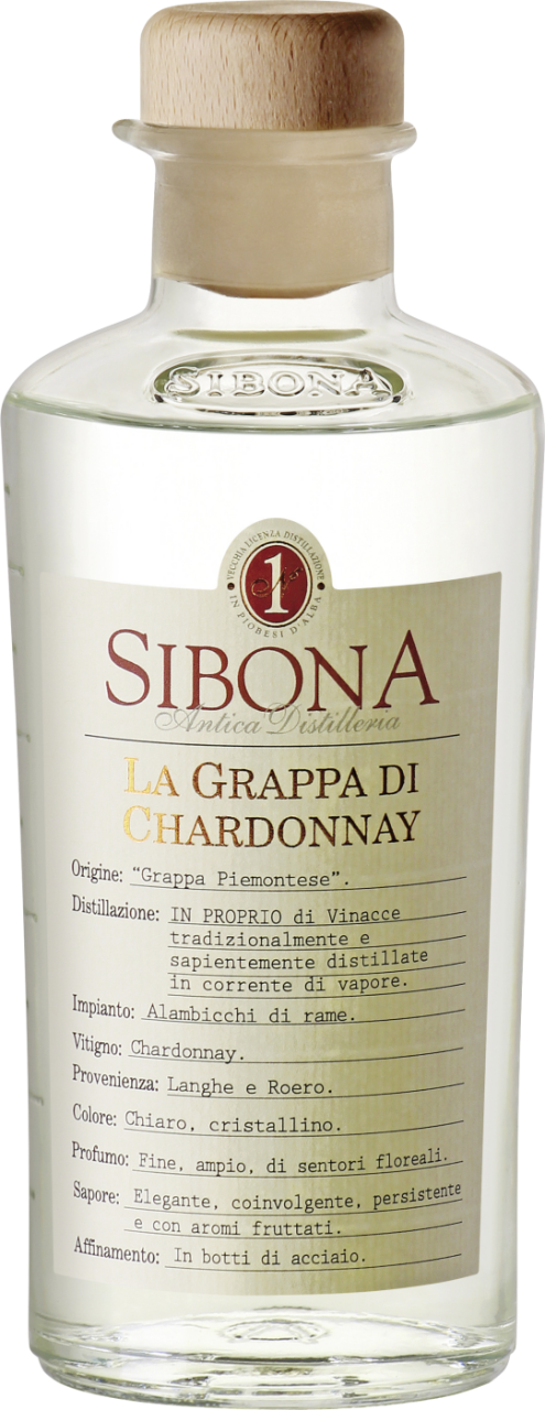 Sibona Grappa di Chardonnay