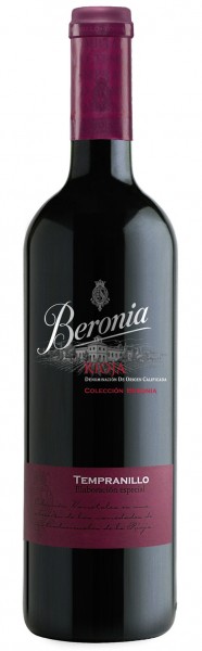 Beronia Rioja Tempranillo Elaboracion Especial Bodegas Beronia DOCa Rioja