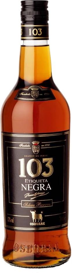 Osborne - 103 Etiqueta Negra Solera Reserva Brandy de Jerez