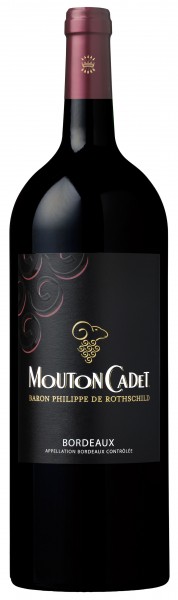 Mouton Cadet Bordeaux Rouge Baron Philippe de Rothschild Magnum
