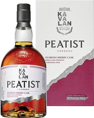 Kavalan Peatist Oloroso Sherry Cask